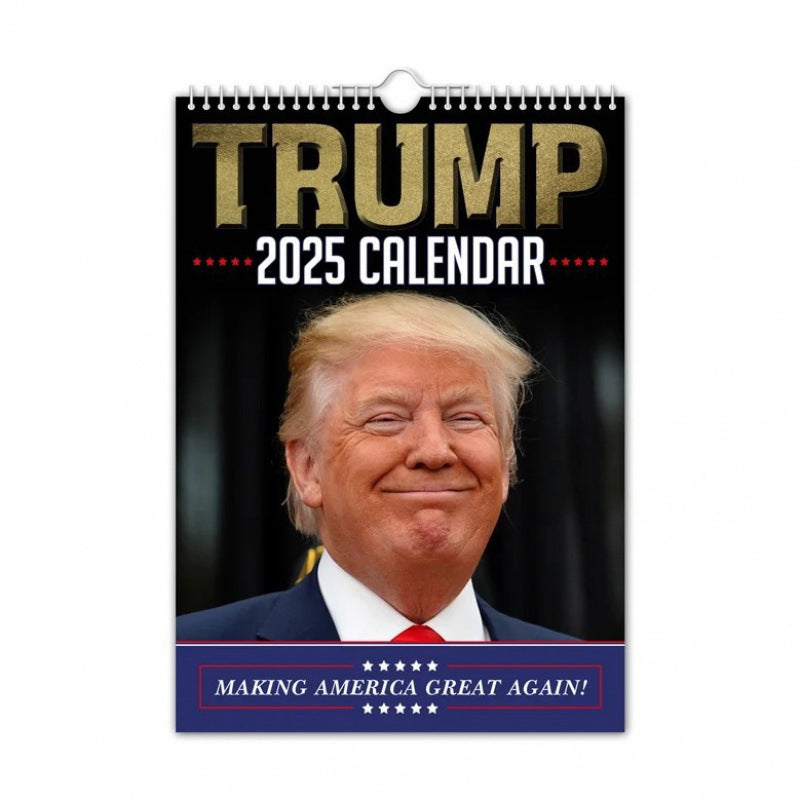 2025 Trump Wall Calendar For a Year of Laughs and Memorable Moments