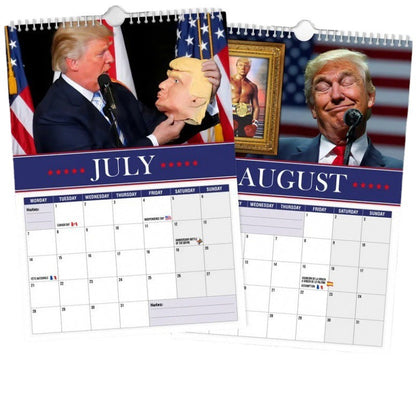 2025 Trump Wall Calendar For a Year of Laughs and Memorable Moments